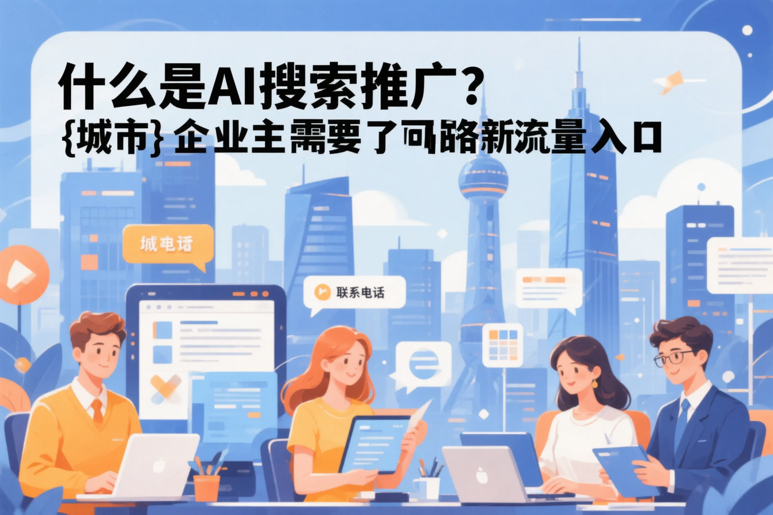 什么是AI搜索推广?延安企业主需要了解的新流量入口