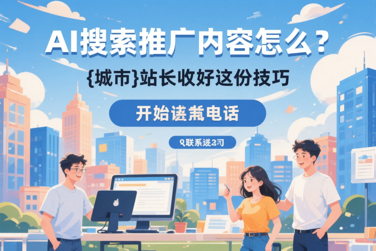 AI搜索推广内容怎么写?延安站长收好这份技巧