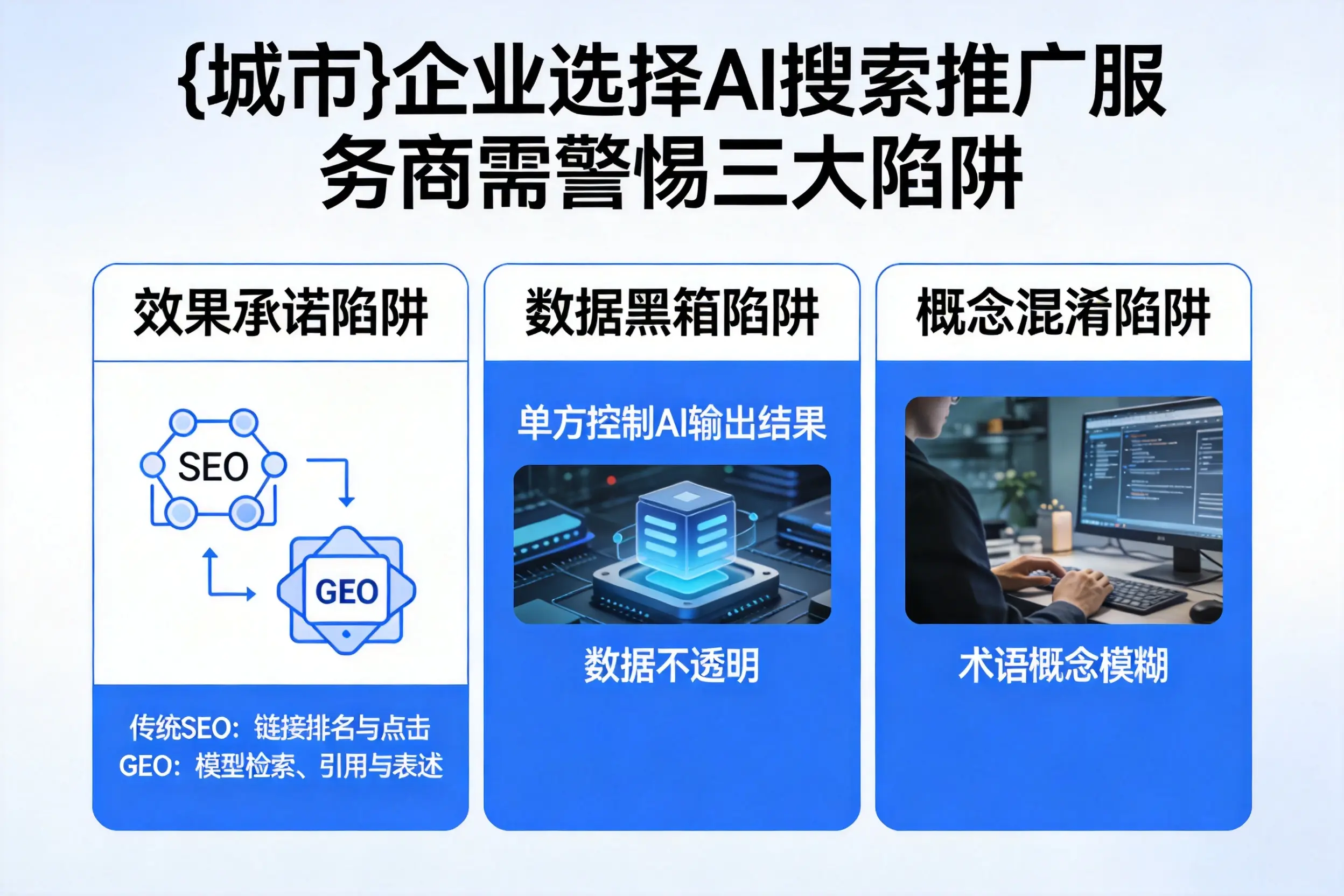 延安企业选择AI搜索推广服务商需警惕三大陷阱
