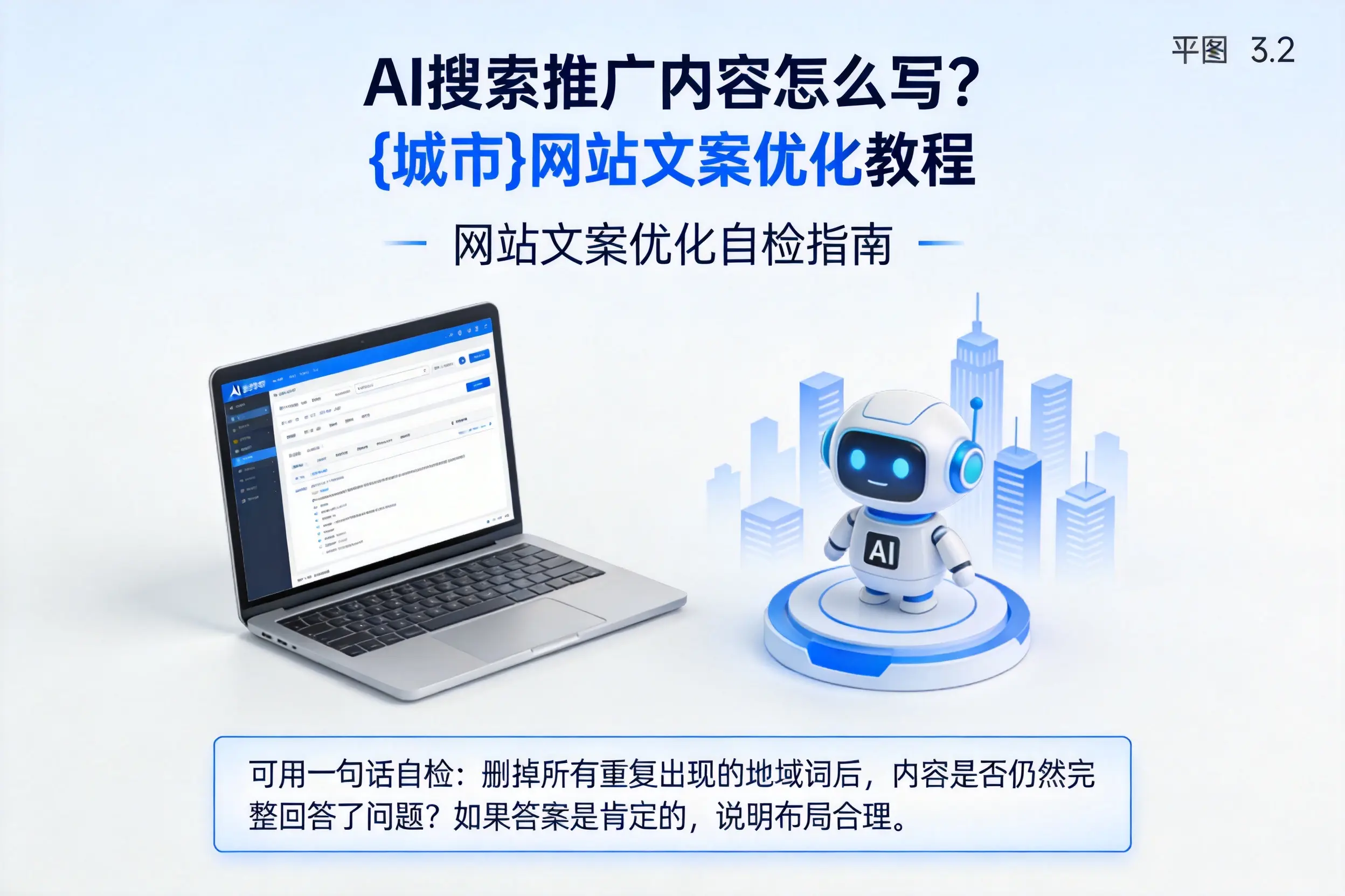 AI搜索推广内容怎么写?延安网站文案优化教程