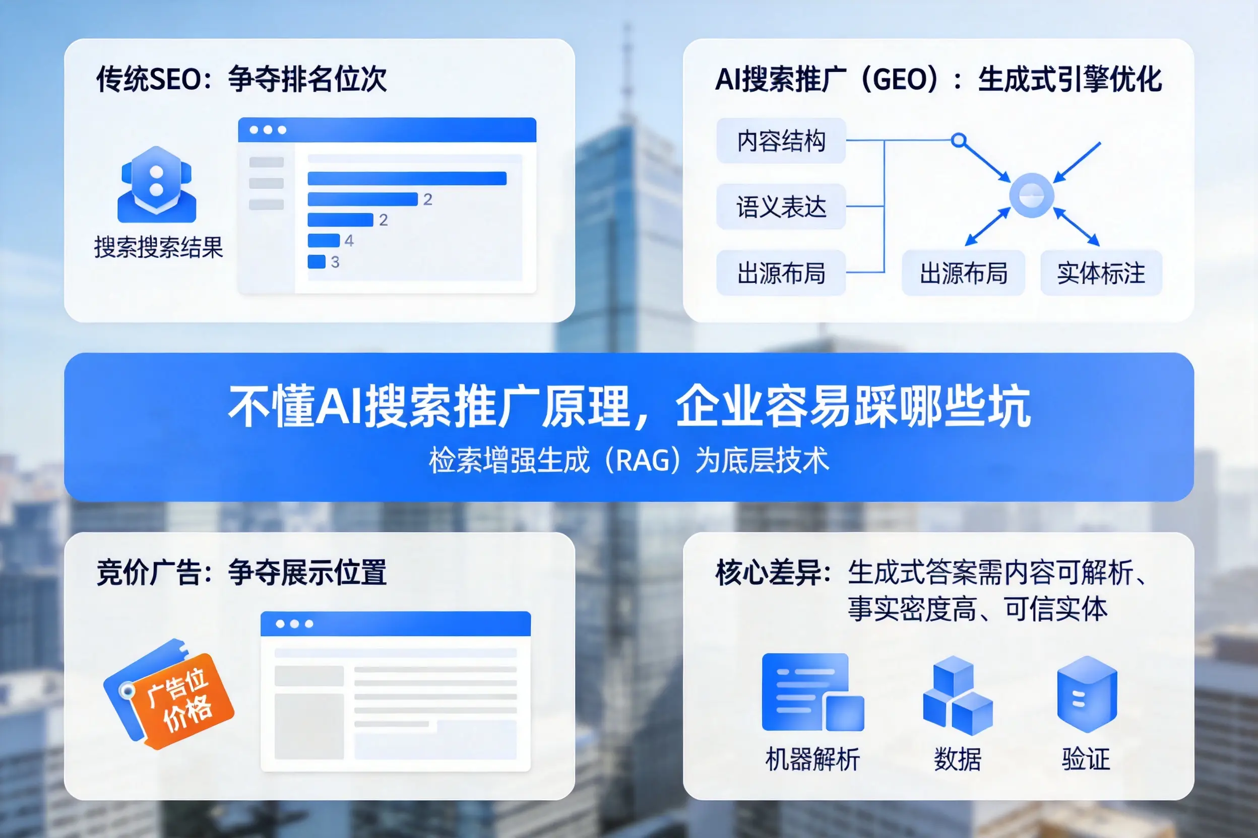 不懂AI搜索推广原理，延安企业容易踩哪些坑