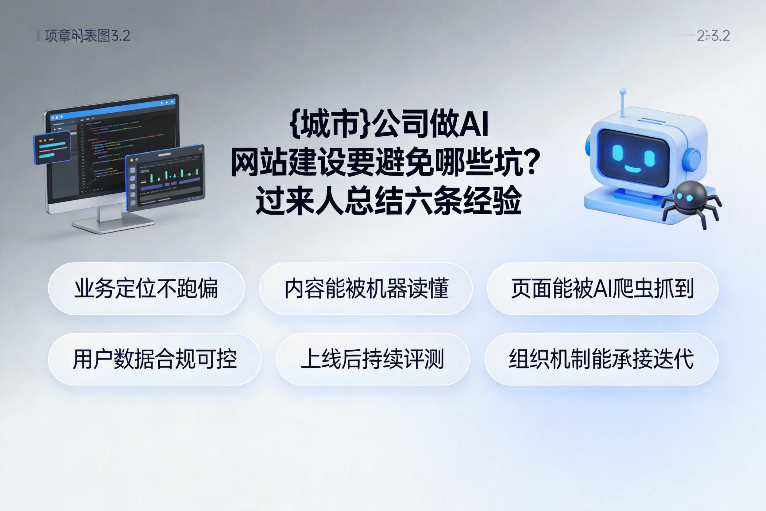 延安公司做AI网站建设要避免哪些坑?过来人总结六条经验