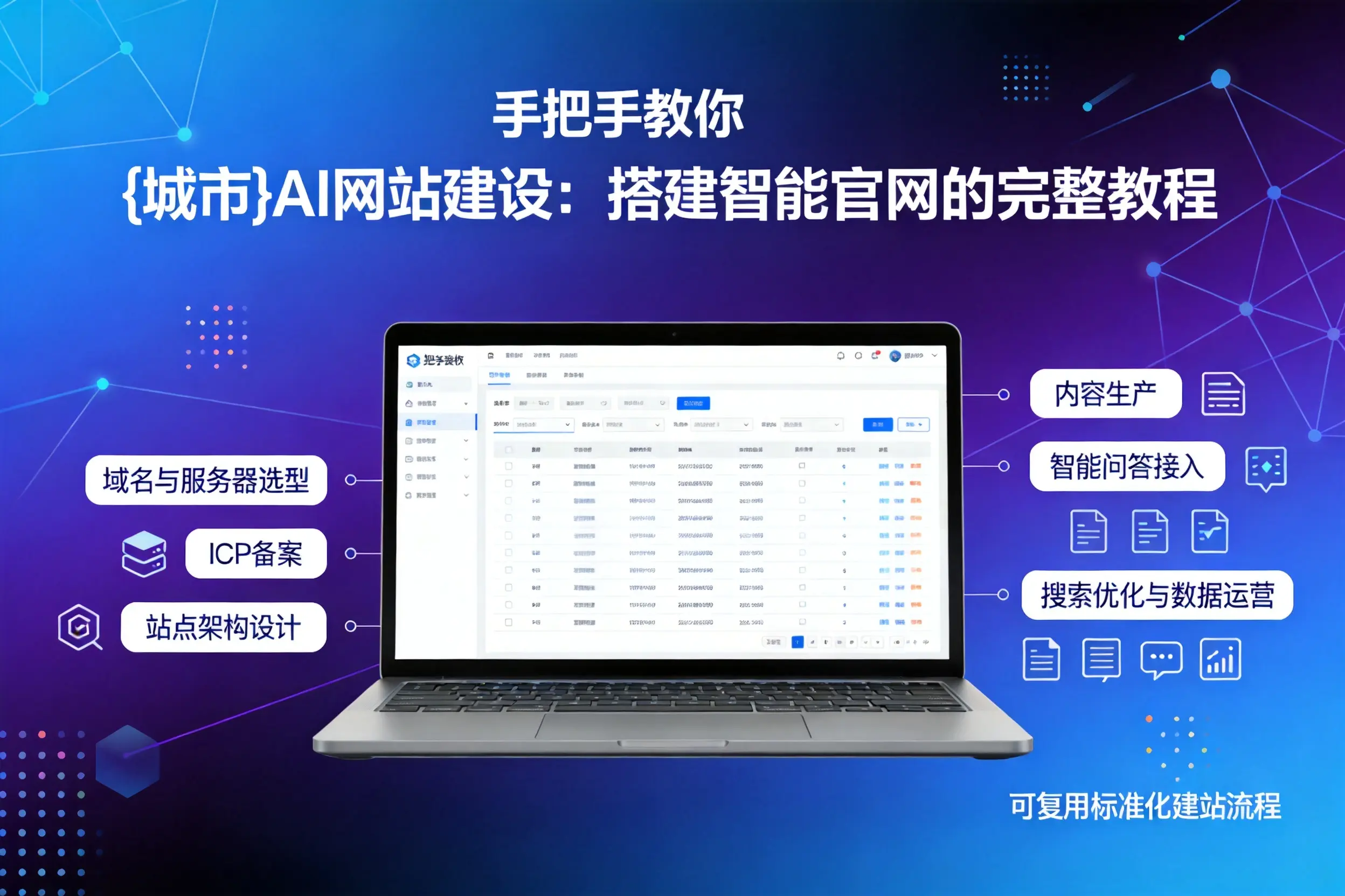 手把手教你延安AI网站建设:搭建智能官网的完整教程
